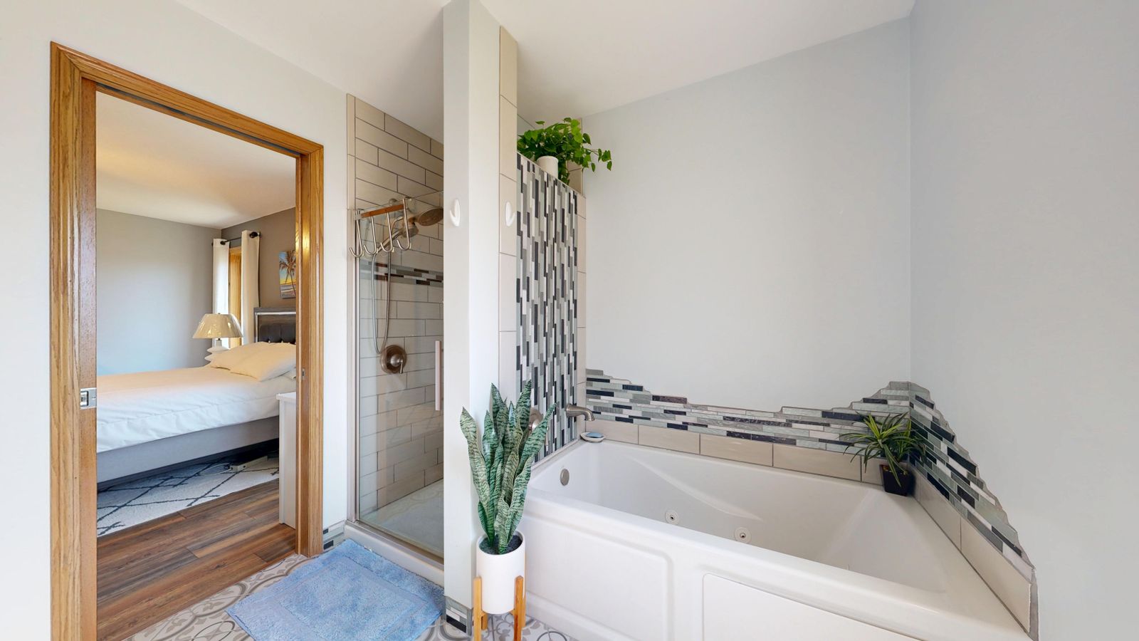 The tub nobody uses, gone in eleven days. A Meridian Bath & Tile project in Denver.